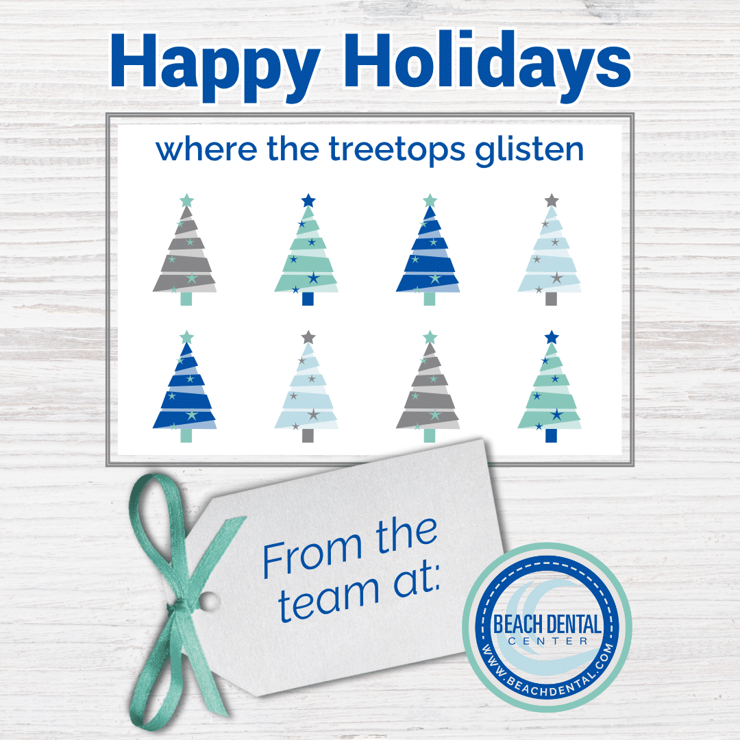 Season's greetings from beach dental center